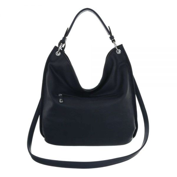 Handtas Blauw Afneembare Schouderriem 34 x 44 x 15 cm - Afbeelding 5