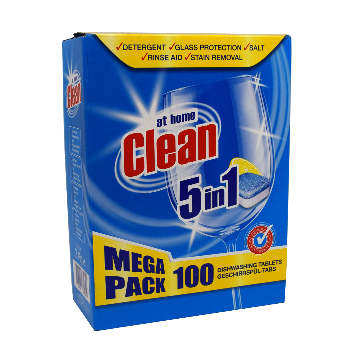 At Home Clean Vaatwastabletten 5 in 1 - 100 tabletten
