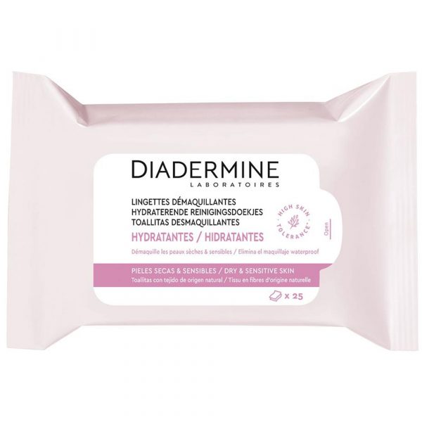 diadermine hydraterende reinigingsdoekjes 25st