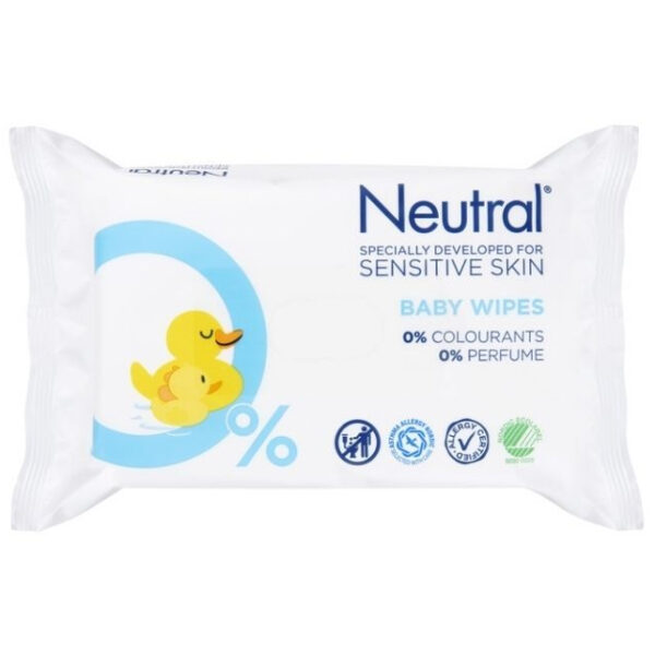 Neutral Babydoekjes Sensitive 63 stuks