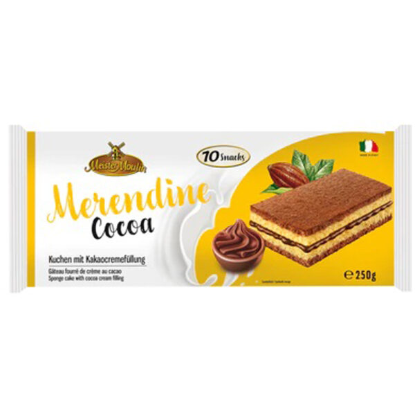 Meister Moulin Cakes Met Cacaovulling 250g - Apart Verpakt - 10 Stuks - Afbeelding 3