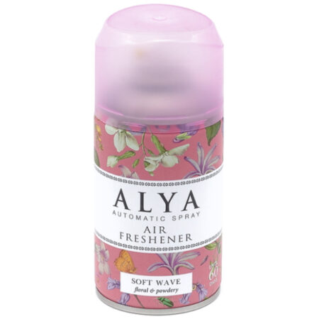Alya Luchtverfrisser Navulling Soft Waves – Floral & Powdery – Automatic Spray 250ml