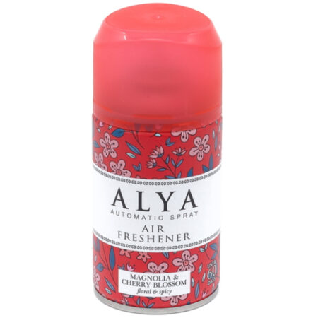 Alya Luchtverfrisser Navulling Magnolia & Cherry Blossom – Floral & Spicy – Automatic Spray 250ml
