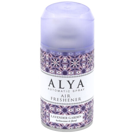 Alya Luchtverfrisser Navulling Lavender Garden – Herbaceous & Floral – Automatic Spray 250ml