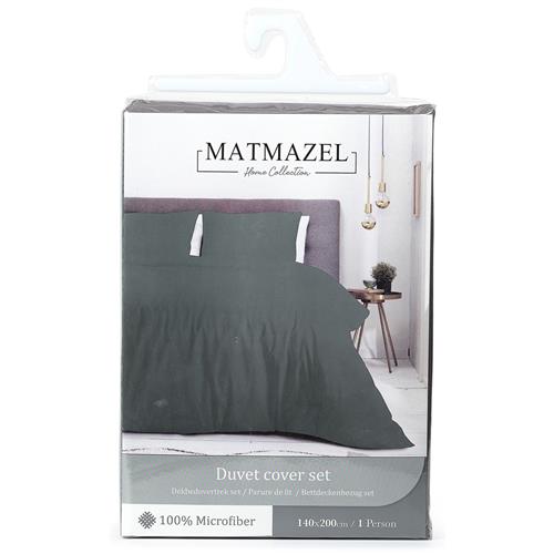 Dekbedovertrek 1-Persoons -140x200cm + 50x70cm “Quiet Shade”