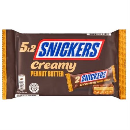 Snickers Creamy Peanut Butter 182,5g - Apart Verpakt 5 x 2 x 18,25g