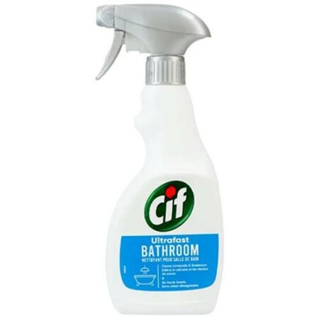 Cif Ultrafast Badkamer 500ml - Reinigt Kalkaanslag, Zeepresten & Nare Geurtjes