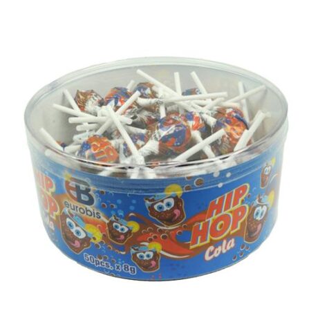 Hip Hop Cola lolly's 350g - Lolly's Met Colasmaak - 50 Stuks