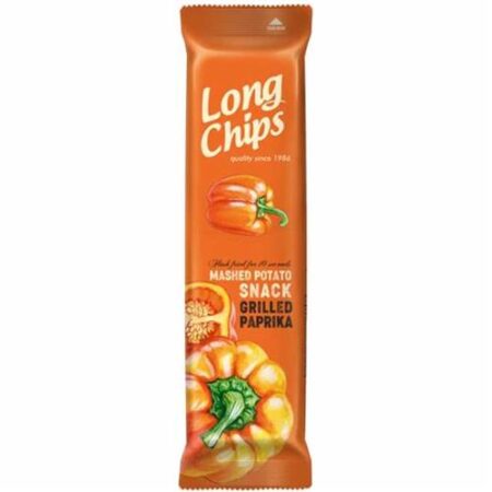 Long Chips Grilled Paprika 75g – Mashed Potato Snack – Gegrilde Paprikasmaak