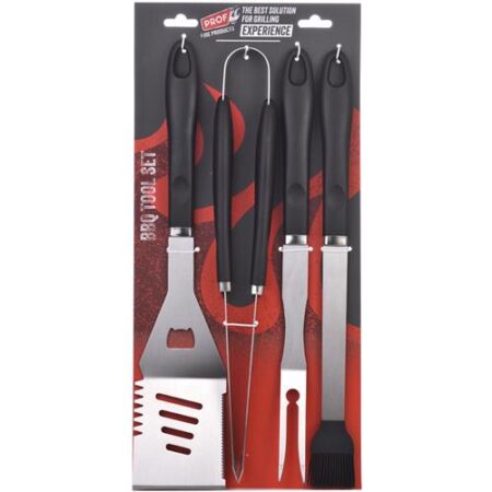 BBQ tool set 4 stuks professioneel en duurzaam gereedschap