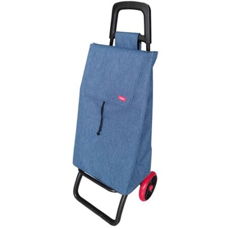 Voyage Boodschappentrolly - Blauw - 50L