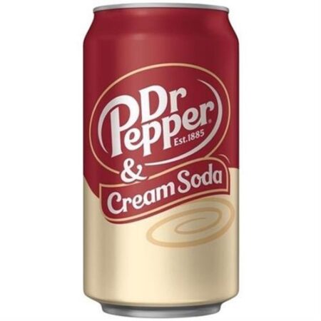 Dr. Pepper Cream Soda 355ml - USA - Blikje