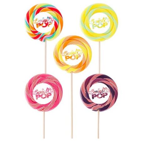 Grote Swirl Lolly 125g 1 stuk assorti kleuren en smaken