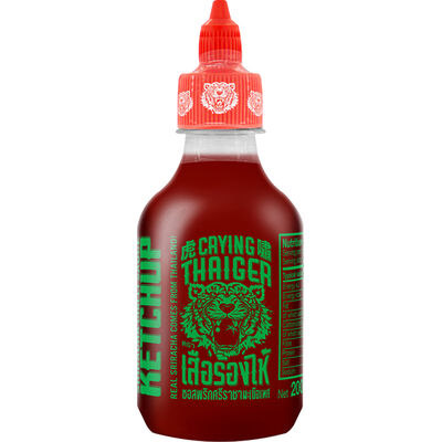 Crying Thaiger Ketchup Sauce 200ml – pittige sriracha met ketchup