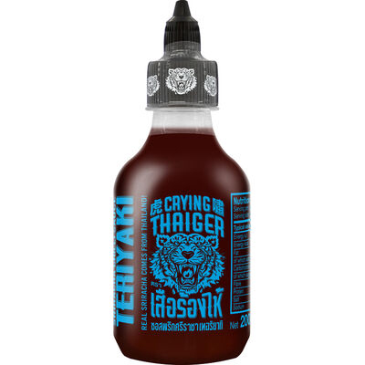 Crying Thaiger Teriyaki Sauce 200ml – pittige sriracha met teriyaki