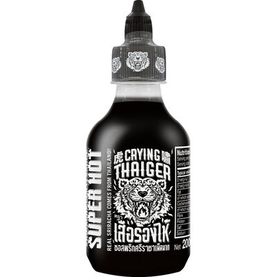 Crying Thaiger Super Hot Sauce 200ml – extra pittige sriracha