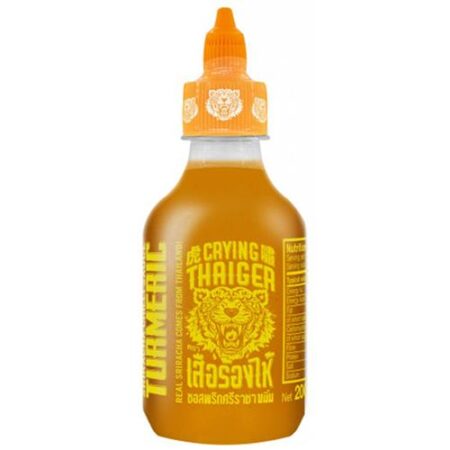 Crying Thaiger Turmeric Sauce 200ml – pittige sriracha met kurkuma