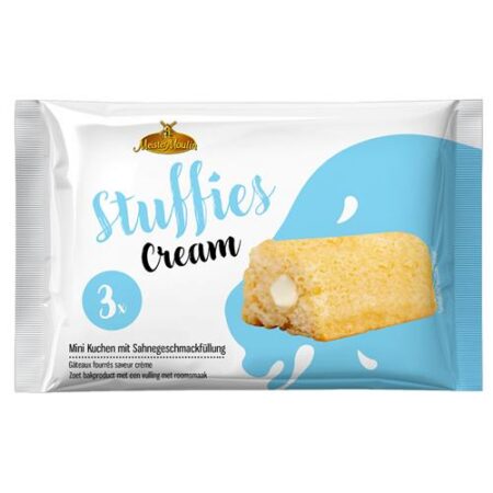 Meister Moulin mini cakejes met romige melkcrème – 3×45 g verpakking