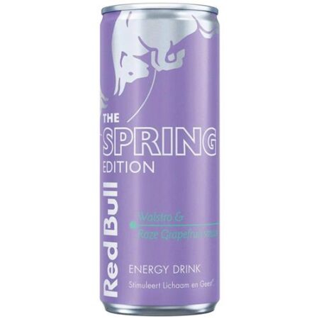 Red Bull The Spring Edition 250 ml met walstro en roze grapefruit
