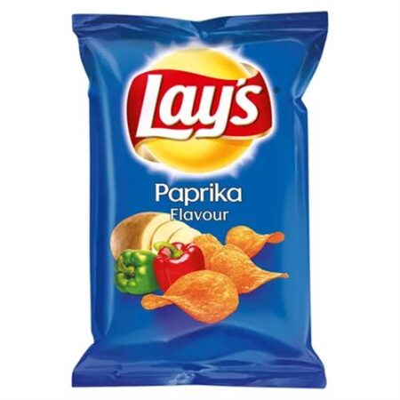 ​Lays Chips Paprika 40g – Knapperige paprikachips