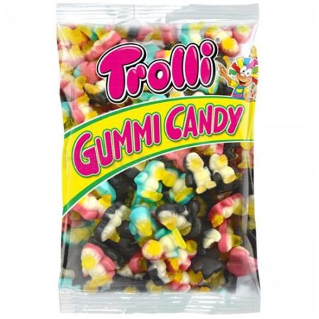 Trolli Snoepen Pinguïn Fruitsmaak 1Kg - Gommetjes Met Fruitsmaak - Bulk Snoep