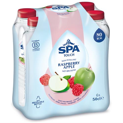 Spa Touch Raspberry Apple – Gearomatiseerd Water – Framboos & Appelsmaak – Niet-Bruisend – 6 x 50cl - Afbeelding 3