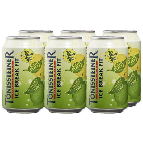 Tönissteiner Ice-Break Fit 6 x 33cl – Blikjes – 6-Pack – Limonade