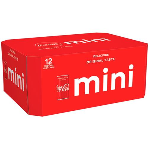 Coca-Cola Original Taste Mini 12 x 150ml