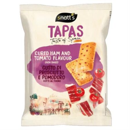 Snatt's Tapas Cured Ham And Tomato 120g
