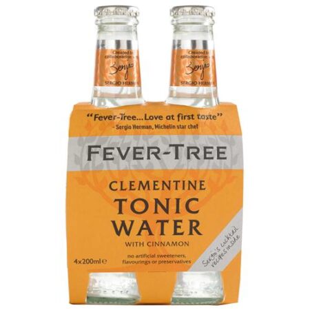Fever-Tree Clementine Tonic – Verfijnde Mixer 4x200ml
