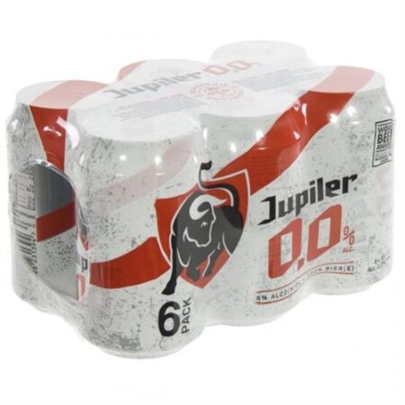 Jupiler 0.0% – Alcoholvrij Bier 6 x 33cl | Verfrissend & Vol van Smaak
