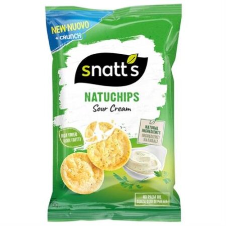 Snatt's Natuchips Sour Cream 75g