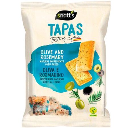 Snatt's Tapas Olive And Rosemary 110g