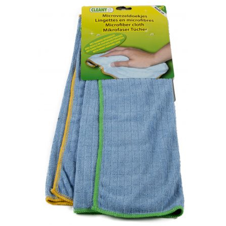 Cleany Microvezeldoekjes 2 stuks – Efficiënte schoonmaakdoeken