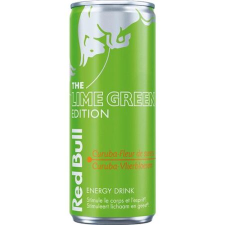 Red Bull The Lime Green Edition Curuba-Vlierbloesem 250ml