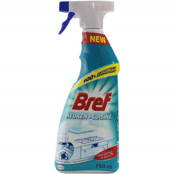 Bref Spray Keuken Met Alcohol 750ml.