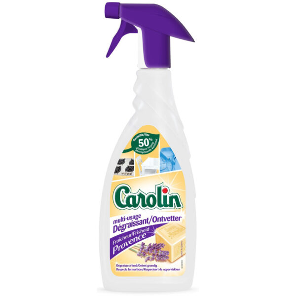 Carolin ontvetter Frisheid Provence 650ml – krachtige reiniger met frisse geur