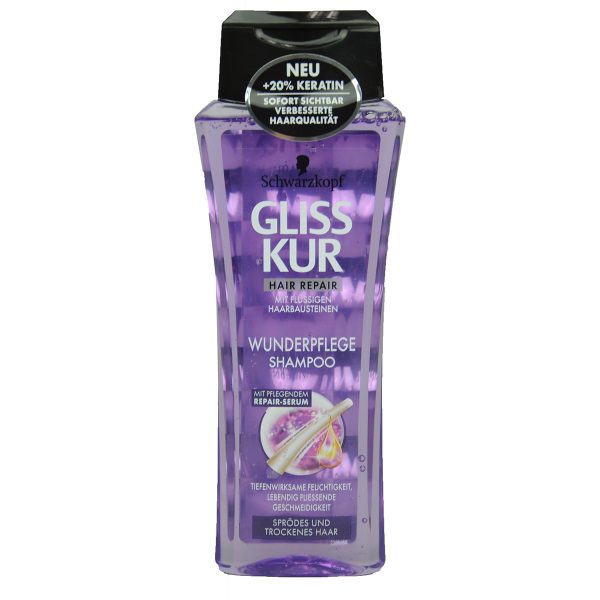 Schwarzkopf Gliss Kur Shampoo "Wonderful Care" 250ml