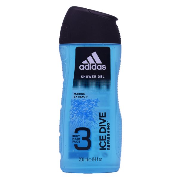 Adidas Body, Hair & Face - Ice Dive 250ml