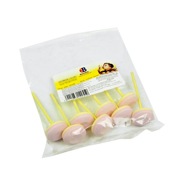 Eurobis Snoep "Dextrose Lolly's" 8stk