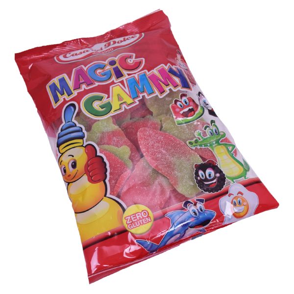 Glutenvrij Snoep Magic Gammy "XXL Aardei" 1kg
