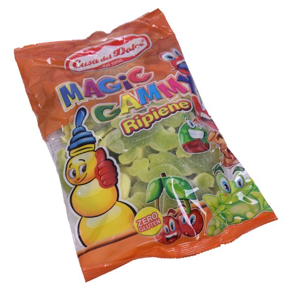 Glutenvrij Snoep Magic Gammy "XXL Kikker" 1kg