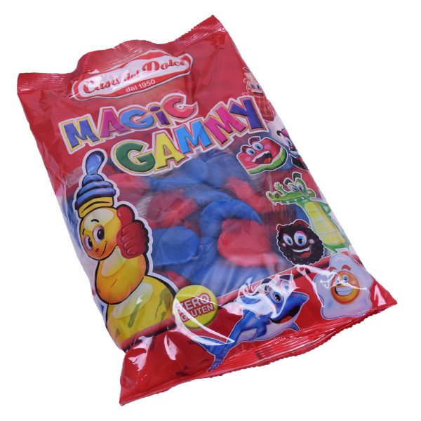 Glutenvrij Snoep Magic Gammy "XXL Tong" 1kg