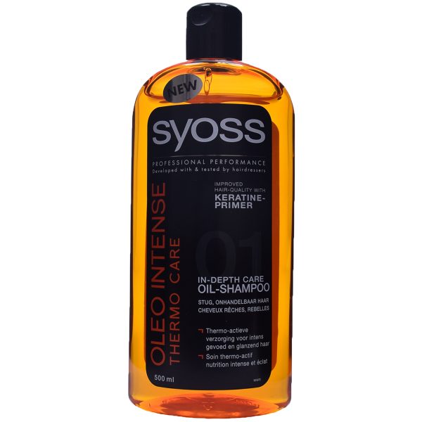 Syoss Shampoo "Oleo Intense Thermo Care" 500ml