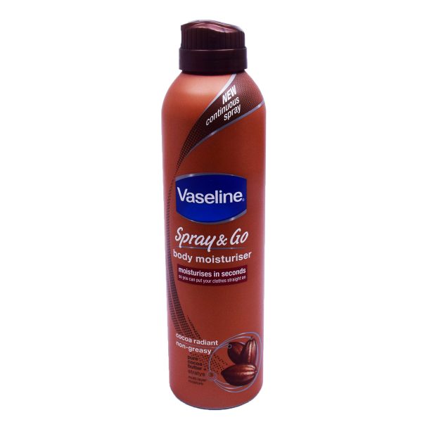 Vaseline Spray & Go Body Moisturiser "Cocoa Radiant" 190ml