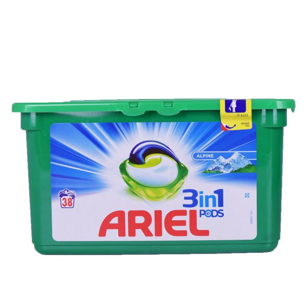 Ariel 3in1 Pods "Alpine" 38stk