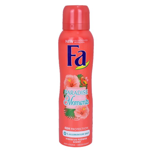 Fa Paradise Moments Deodorant Spray 150ml – 48u Bescherming - Afbeelding 3