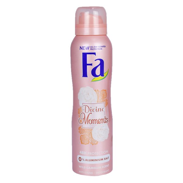 Fa Divine Moments Deodorant Spray 150ml – 48u Bescherming - Afbeelding 4