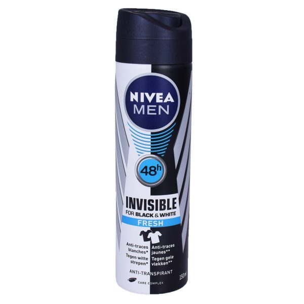 Nivea Men deodorant "Invisible for Black & White Fresh" 150ml