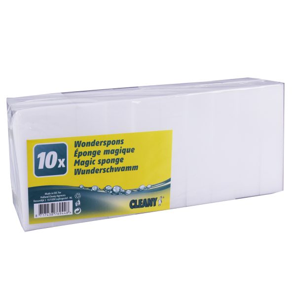 Afbeelding van Cleany wonderspons – set van 10 stuks
